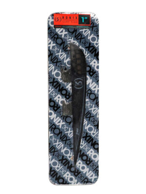 Ronix 1" Floating Fin-S 2.0 Tool-Less Fiberglass Center Surf Fin (Charcoal)