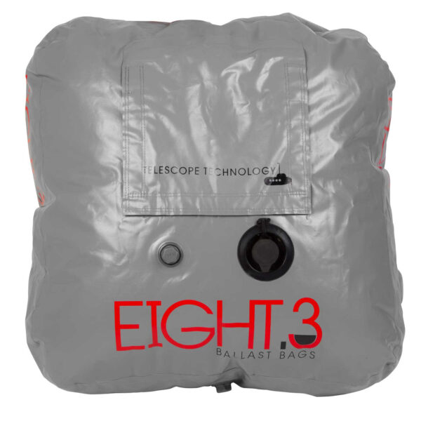 Eight.3 Telescope Floor Ballast Rectangle CTN (Silver) Ballast Bag
