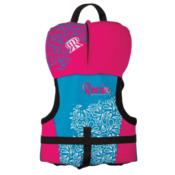 Ronix August Girl's (Pink/Blue) Infant/Toddler Life Jacket Up To 30LBS