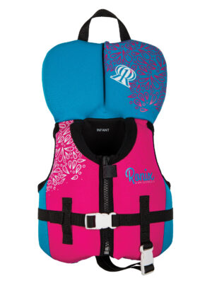 Ronix August Girl's (Pink/Blue) Infant/Toddler Life Jacket Up To 30LBS