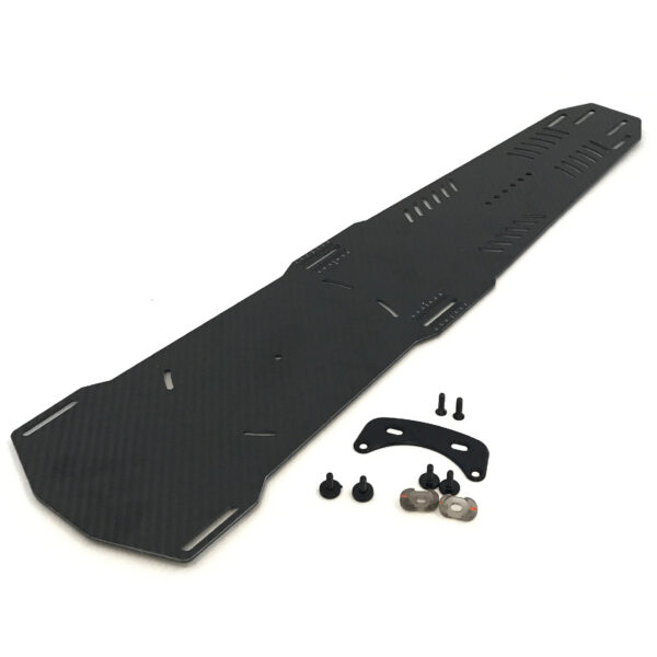 Radar Carbon/G10 Sequence Water Ski Boot Plate