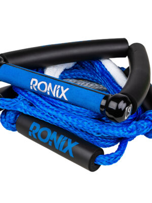 Ronix Bungee Wakesurf Rope w/ 10" Handle (Blue/Silver)