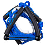Ronix Bungee Wakesurf Rope w/ 10" Handle (Blue/Silver)