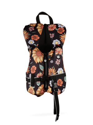 Liquid Force Dream Infant Life Jacket [Black Flowers]
