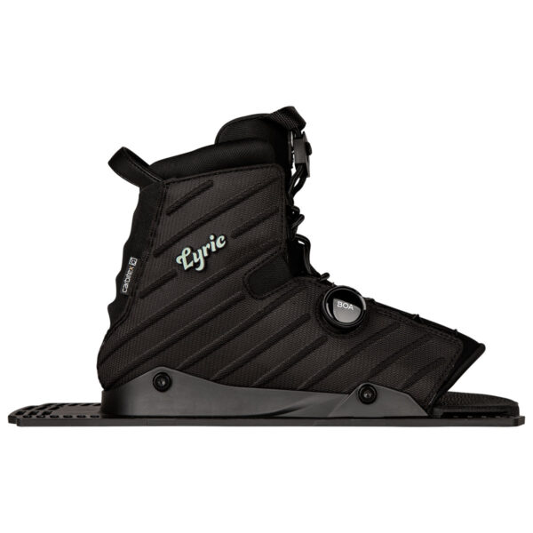Radar Lyric BOA Feather Frame Women's Water Ski Binding [Coal]