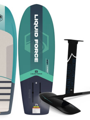 Liquid Force Launch Wakefoil Package w/ Launch Alloy 1200 Fuselock Foil 2026