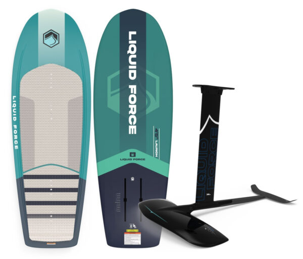 Liquid Force Launch Wakefoil Package w/ Launch Alloy 1200 Fuselock Foil 2026