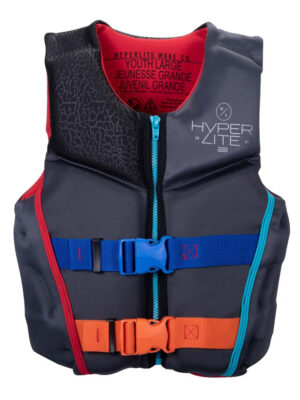 Hyperlite Boys Youth Large Indy Life Jacket | 65-90lbs