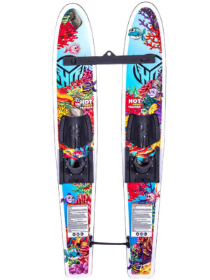 HO Sports Hot Shot Kid's Water Ski Trainers w/ Bar & Rope