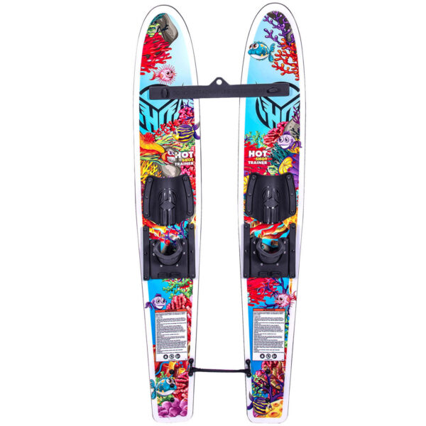 HO Sports Hot Shot Kid's Water Ski Trainers w/ Bar & Rope