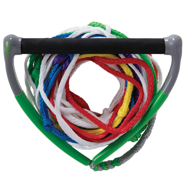 Radar Control Package w/ 13" Elliptical Handle & 8-Section Mainline Water Ski Rope