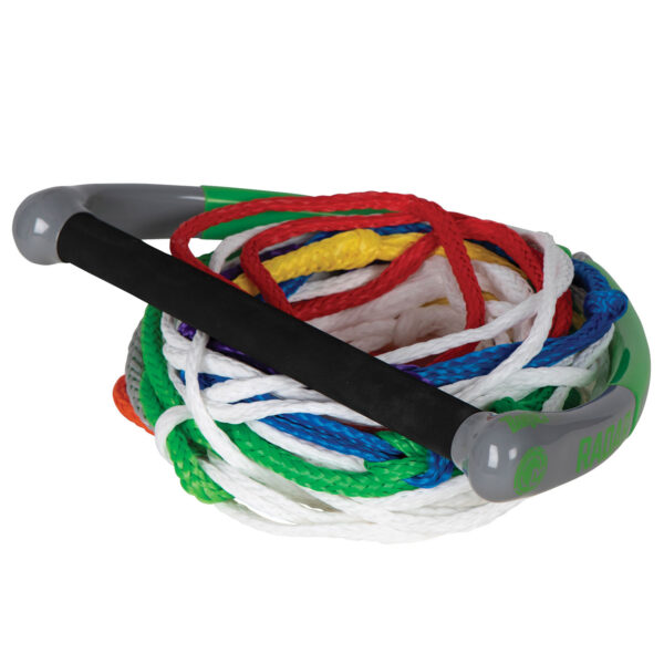 Radar Control Package w/ 13" Elliptical Handle & 8-Section Mainline Water Ski Rope