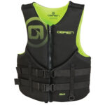O'Brien Traditional (Black/Lime) Life Jacket