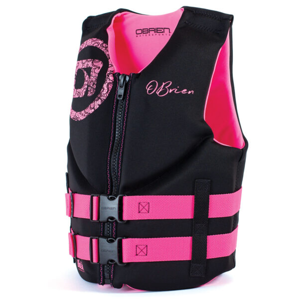 O'Brien Junior (Black/Pink) CGA Life Jacket 2025