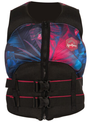Liquid Force Heartbreaker Women's Life Jacket [Black/Tropical]
