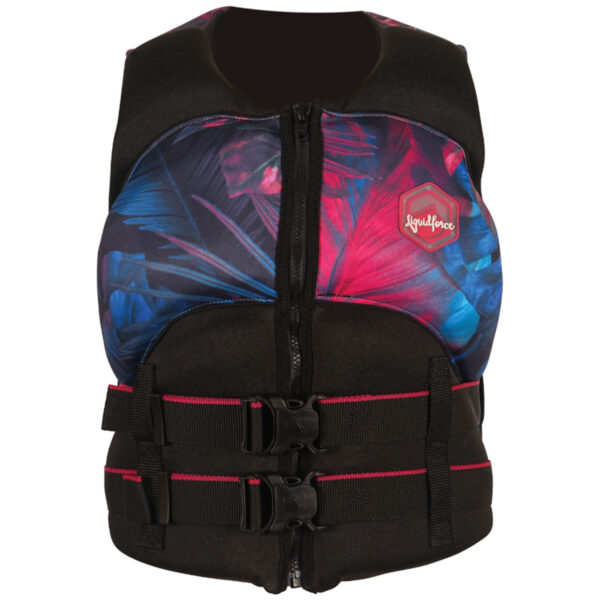 Liquid Force Heartbreaker Women's Life Jacket [Black/Tropical]