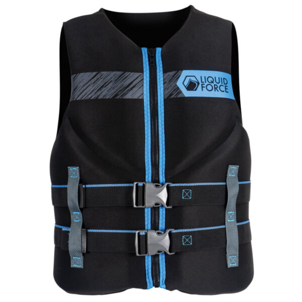 Liquid Force Hinge Classic Life Jacket [Black/Blue]