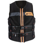 Liquid Force Hinge Classic Women's Life Jacket [Black/Coral]