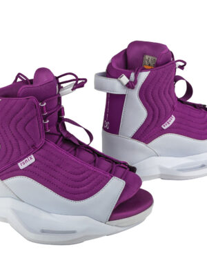 Ronix August 2-6 Girl's Wakeboard Bindings [Purple/White]