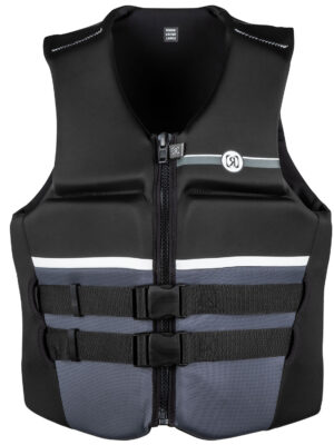 Ronix Covert (Black/Charcoal/White) CGA Life Jacket