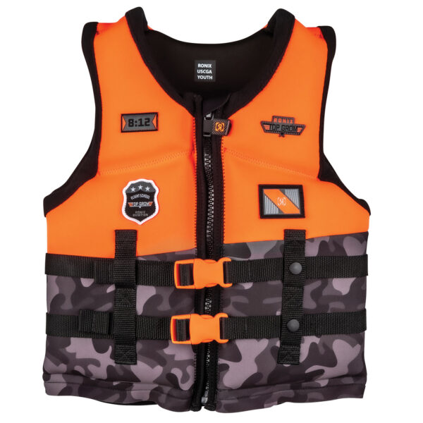 Ronix Top Grom Boy's Youth CGA Life Jacket 50-90 LBS
