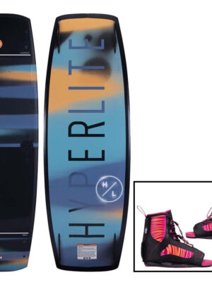 Hyperlite Cadence Wakeboard Package w/ Jinx Bindings 2022