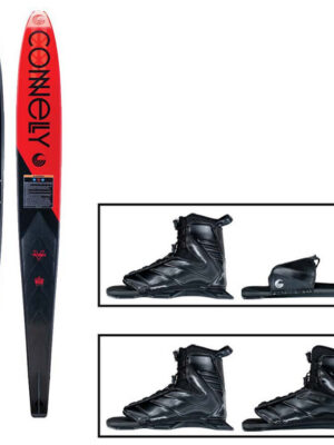 Connelly Carbon V Water Ski Package w/ Tempest Bindings 2023