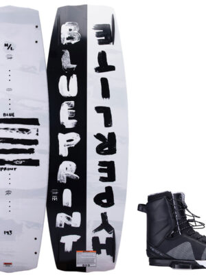 Hyperlite Blueprint Wakeboard & Team X Binding Package 2023