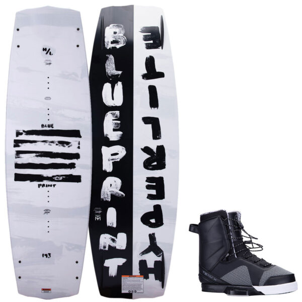 Hyperlite Blueprint Wakeboard & Team X Binding Package 2023