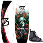 Byerly Code Wakeboard Package w/ Remix Bindings
