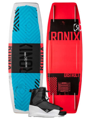 Ronix District Kid's Wakeboard Package w/ District Bindings 2026