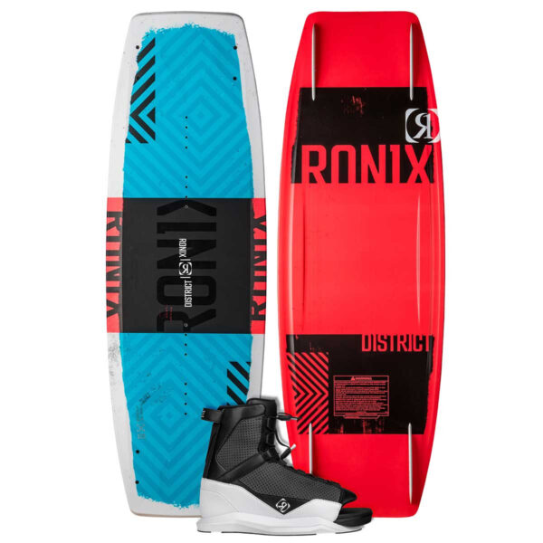 Ronix District Kid's Wakeboard Package w/ District Bindings 2026