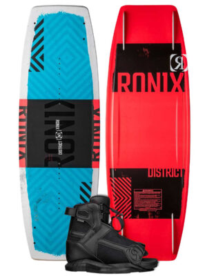 Ronix District Kid's Wakeboard Package w/ Divide Bindings 2026