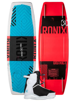 Ronix District Kid's Wakeboard Package w/ Vision Bindings 2026