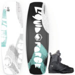 Liquid Force FLX Cable Wakeboard Package w/ TAO 6X Black Bindings 2024