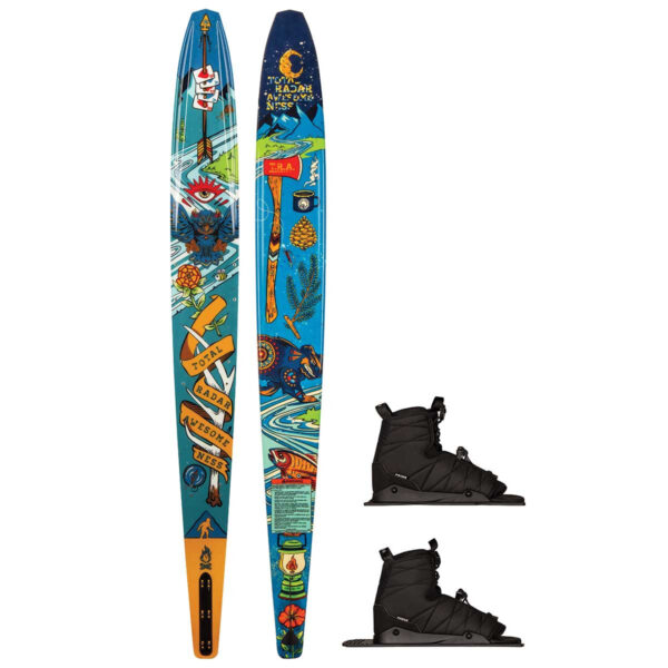 Radar T.R.A Boy's Water Ski Package w/ Prime Bindings