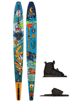 Radar T.R.A Boy's Water Ski Package w/ Prime Bindings