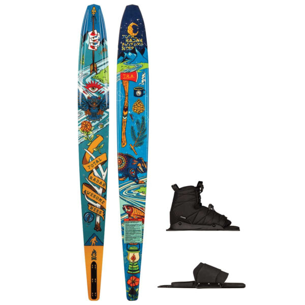 Radar T.R.A Boy's Water Ski Package w/ Prime Bindings