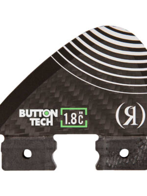 Ronix 1.8 in. Floating Button Nub Center Surf Fin (Carbon)