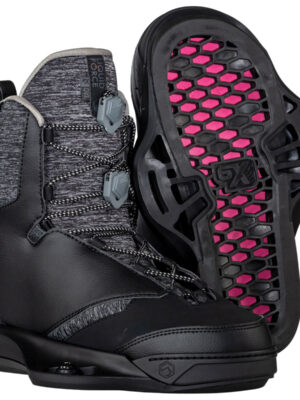 Liquid Force Tao 6X Wakeboard Bindings [Black]