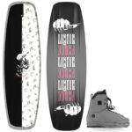 Liquid Force Virago Women's Wakeboard Package w/ Idol 6X Bindings 2023