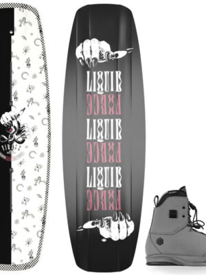 Liquid Force Virago Women's Wakeboard Package w/ Idol 6X Bindings 2023