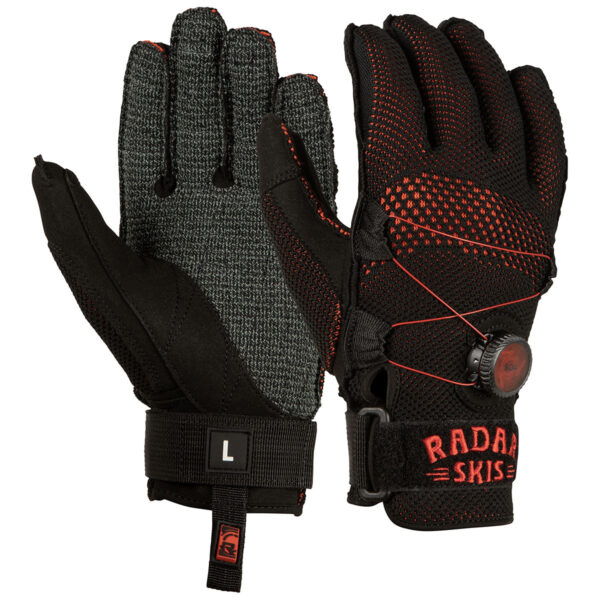 Radar AirKnit-K BOA Inside-Out Water Ski Gloves