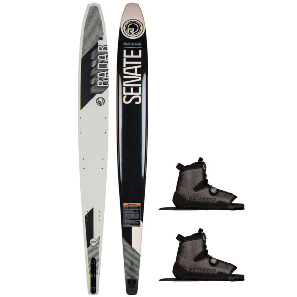 Radar Alloy Senate '24 Water Ski Package w/ Carbitex Vector BOA 25' Bindings