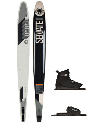 Radar Alloy Senate '24 Water Ski Package w/ Vector BOA 25' Bindings