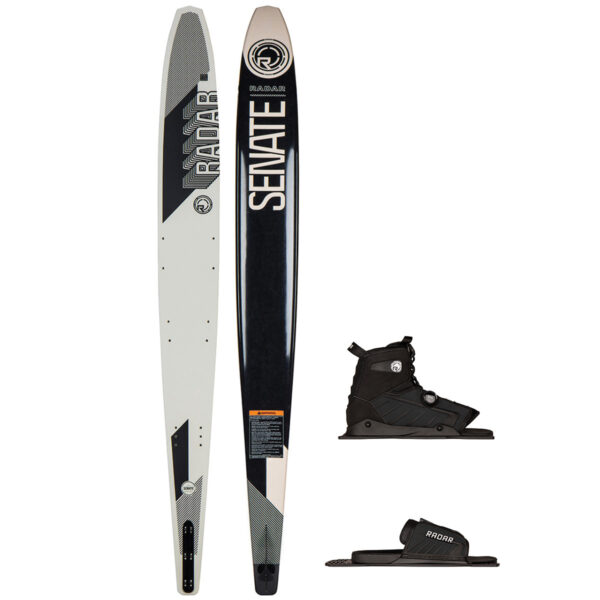 Radar Alloy Senate '24 Water Ski Package w/ Vector BOA 25' Bindings