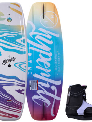 Hyperlite Divine Jr Wakeboard Package w/ Jinx Girl's Bindings