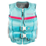 JetPilot Shaun Murray Youth Neoprene CGA Life Jacket (Light Blue) 2024