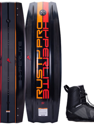 Hyperlite Rusty Pro Wakeboard Package w/ Team OT Bindings 2024