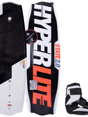 Hyperlite State 2.0 Wakeboard Package w/ Formula Bindings